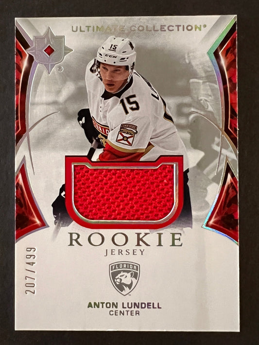 Anton Lundell Rookie Jersey /499 - 2021/22 Ultimate