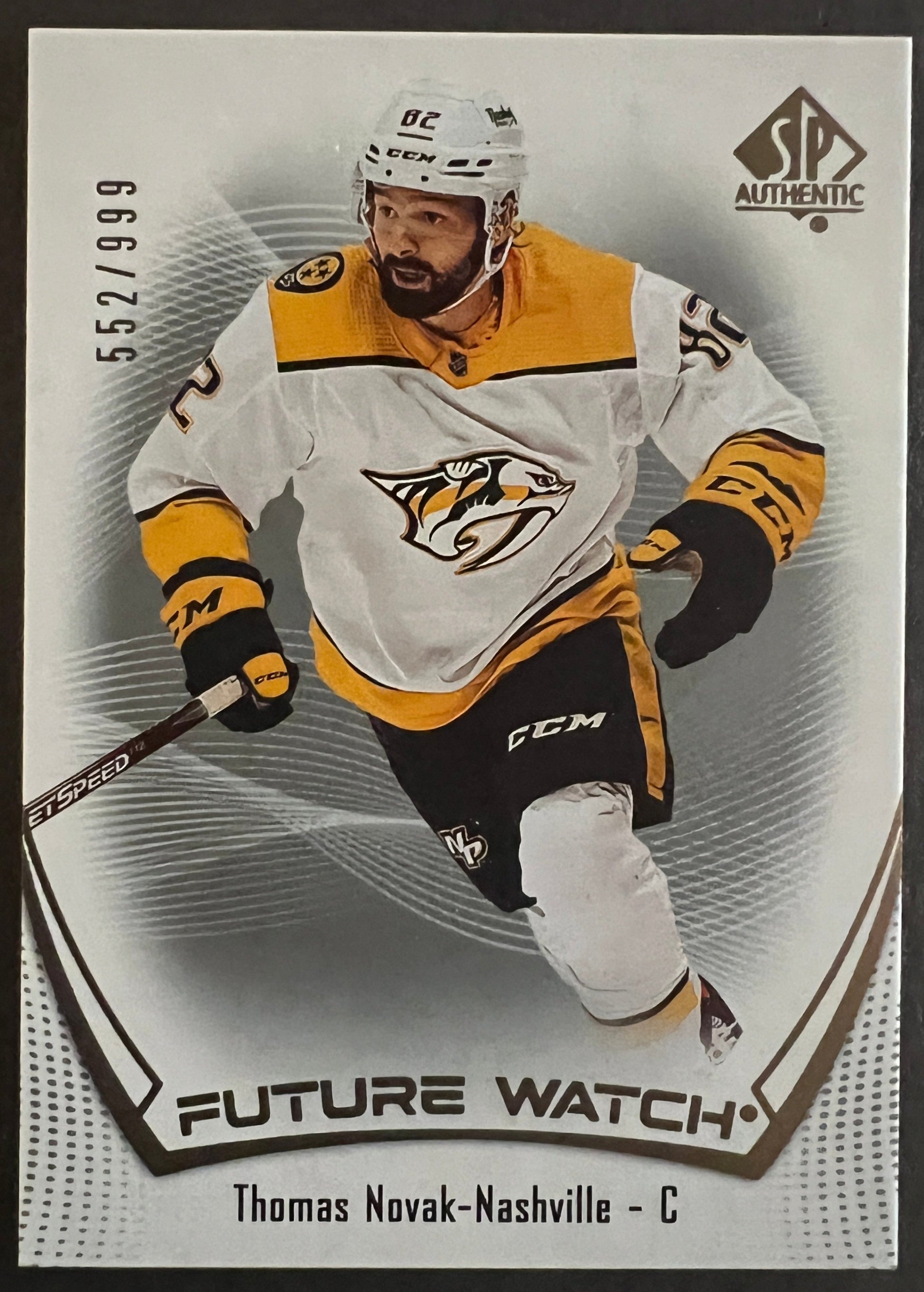 Thomas Novak Future Watch /999 - 2022/23 SP Authentic