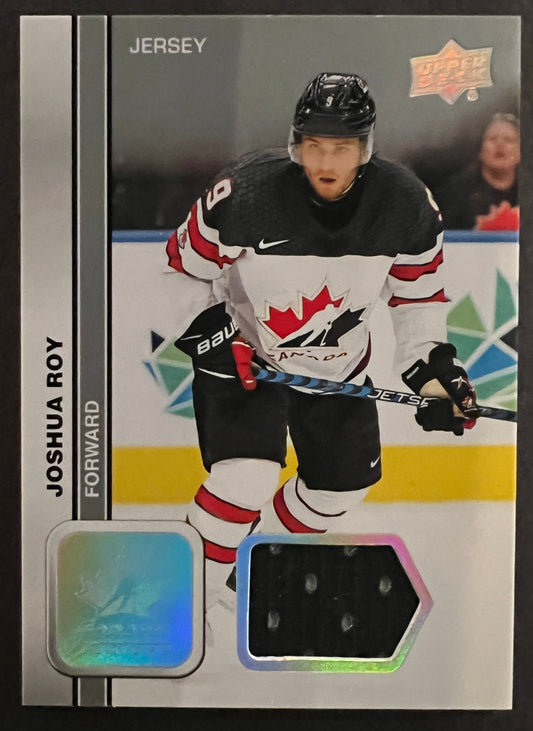 Joshua Roy Team Canada Jersey - 2023 Team Canada Juniors