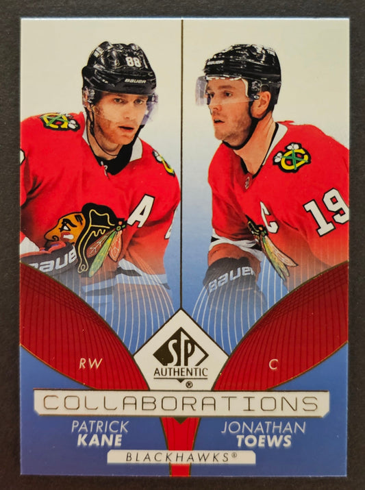 Kane / Toews Blackhawks Collaborations Blue - 2022/23 SP Authentic