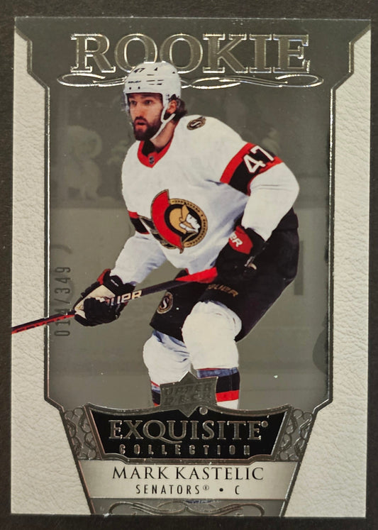 Mark Kastelic Exquisite Collection Rookie /349 - 2022/23 Ice