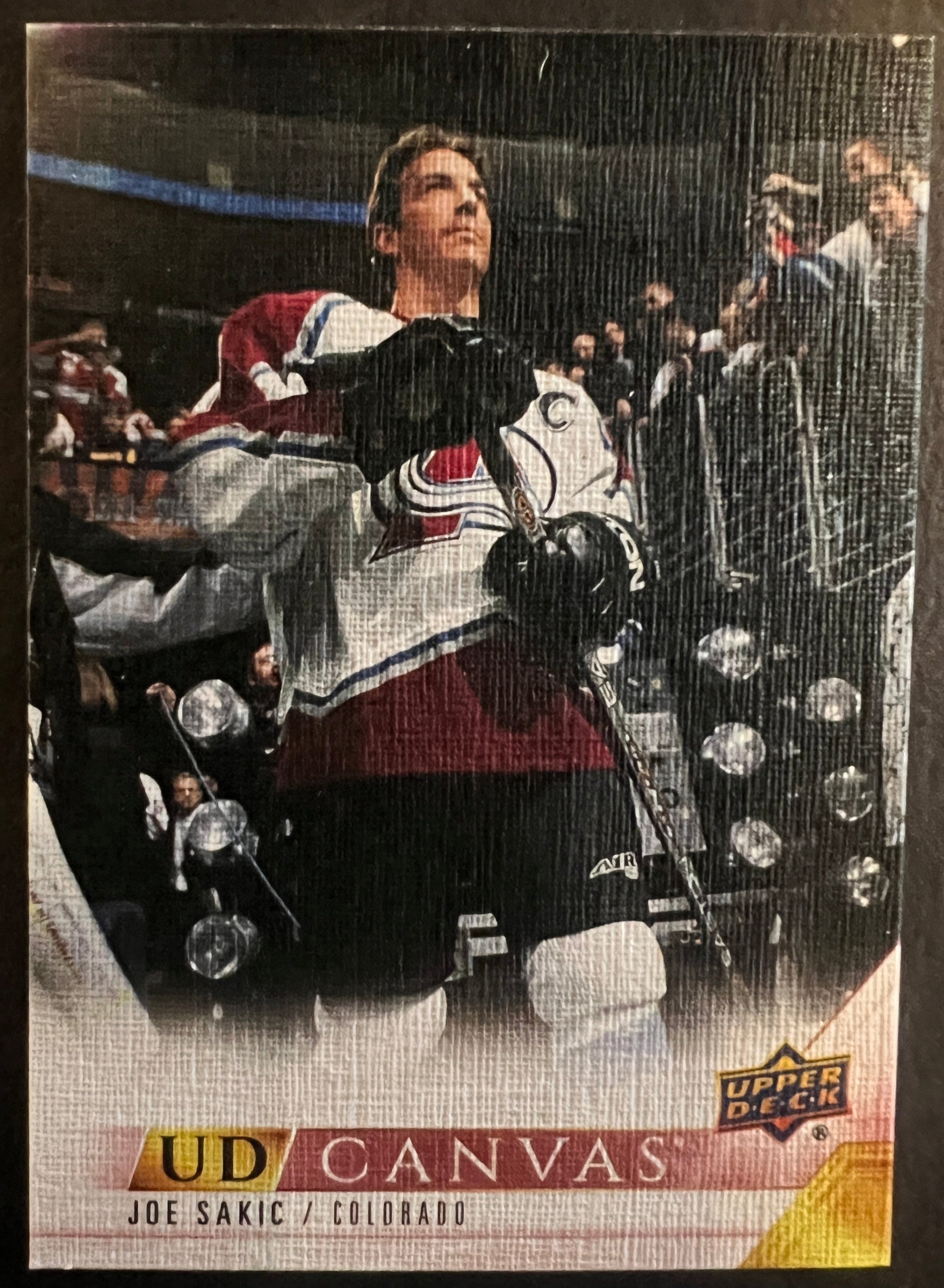 Joe Sakic UD Canvas Legends - 2022/23 Series 2