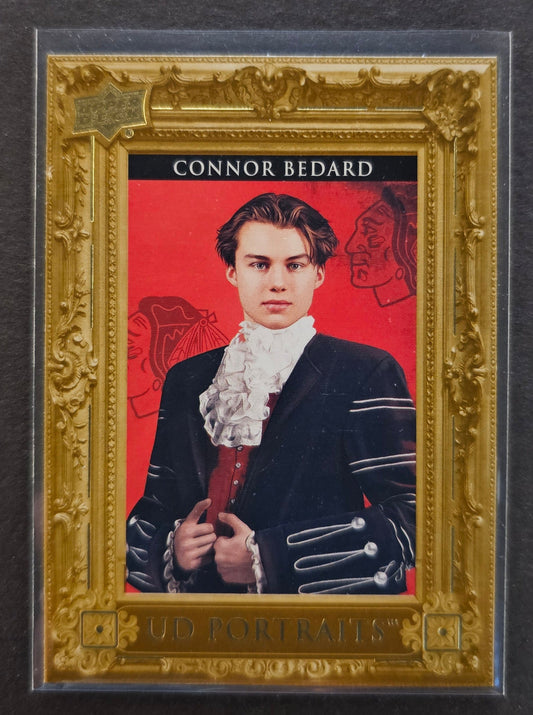 Connor Bedard UD Potraits Rookie - 2023/24 Series 2